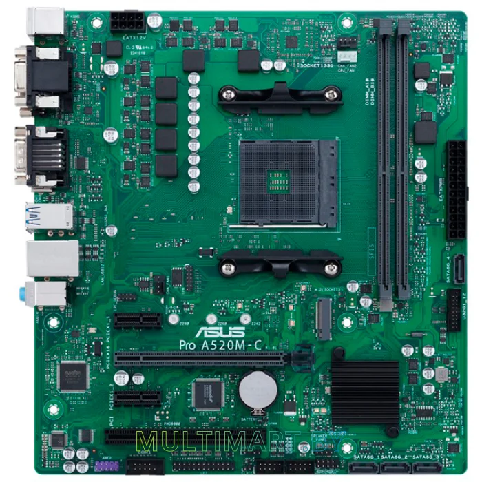 Материнская плата ASUS Pro A520M-C/CSM